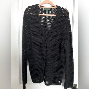 Lauren Ralph Lauren Hand Knitted Cardigan Size L